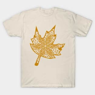 Autumn leaves Mandala T-Shirt